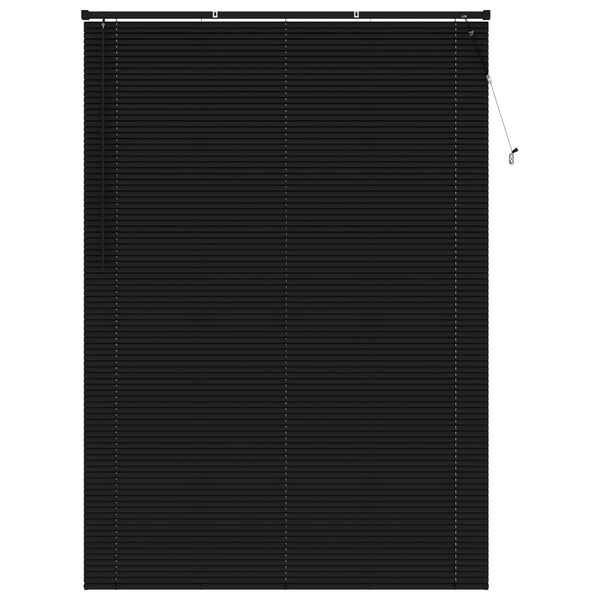 Venezia-verho Musta 213 x 130 cm 25 mm Polyvinyylikloridi