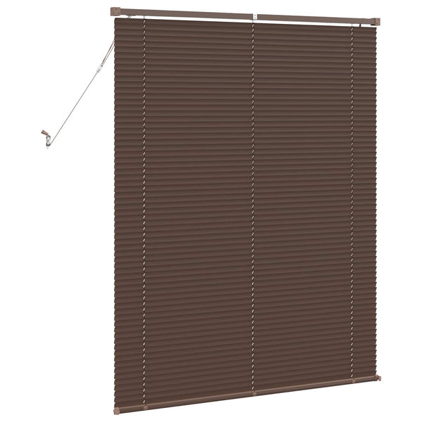 Venezia-verho Tumma ruskea kuviolla 150 x 120 cm 25 mm