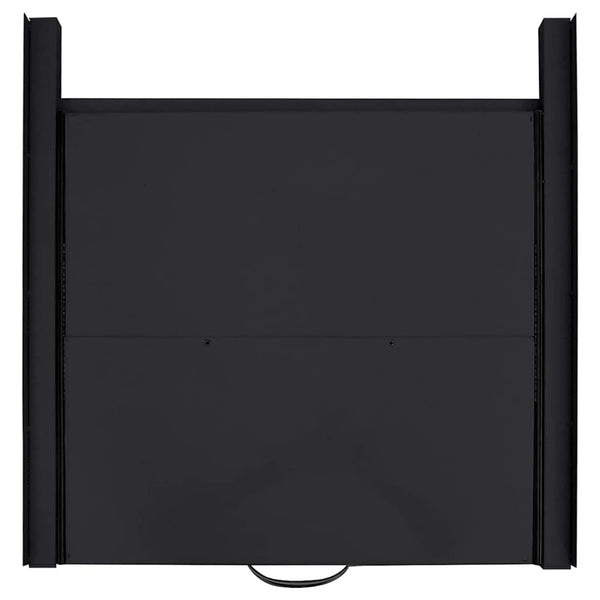 Pyykinpesukoneen välikansi Musta 60 x 60 x 8 cm Teräs