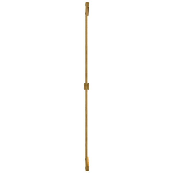 Ladon Ovi CORONA 100 x 210 cm Täysi mänty Hunaja Ruskea