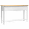 Päätypöytä laatikon kanssa Corona Valkoinen 114 x 34,5 x 73 cm