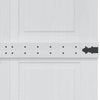 Ladon Ovi CORONA 90 x 210 cm Täysi mänty valkoinen