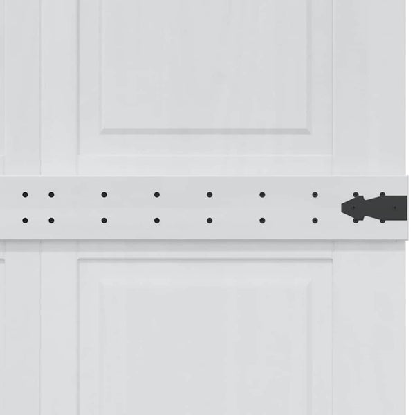 Ladon Ovi CORONA 90 x 210 cm Täysi mänty valkoinen