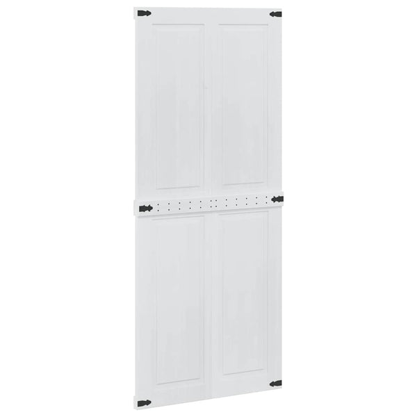 Ladon Ovi CORONA 90 x 210 cm Täysi mänty valkoinen