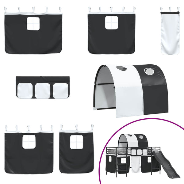 201 cm x 80 cm musta