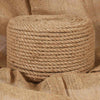 Juutti Köysi 2 kpl 2 mm 100 m Luonnollinen 100% Tossa juutti