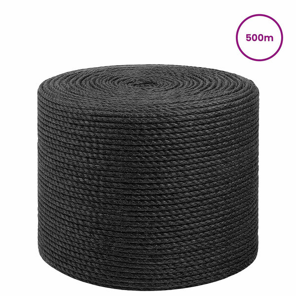Juutti Köysi 40 mm 500 m Musta 100% Tossa juutti