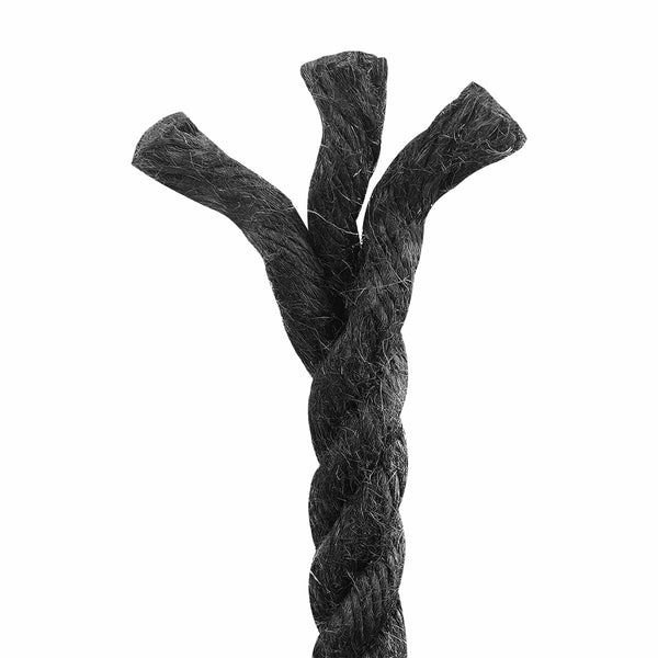 Juuttinaru 10 mm Musta 100% Tossa juutti