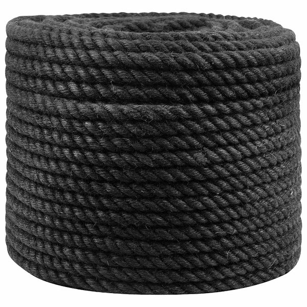 Juuttinaru 12 mm Musta 100% Tossa juutti