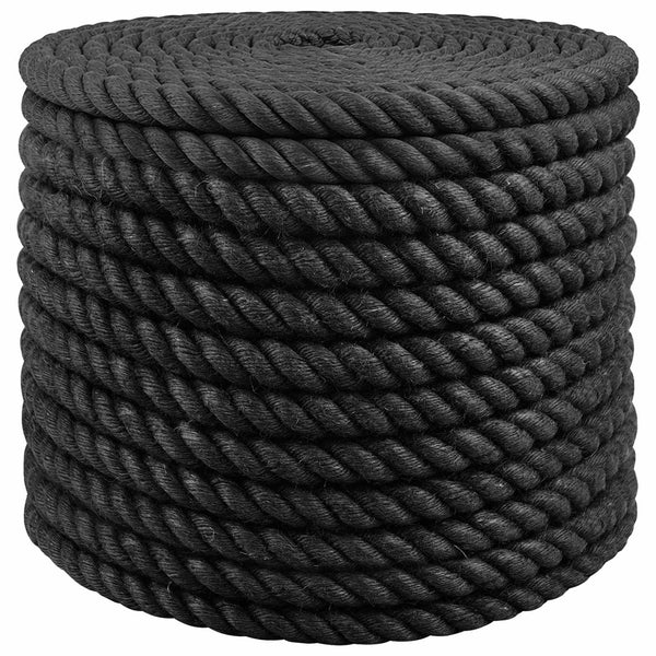 Juuttinaru 160 mm 25 m Musta 100% Tossa juutti