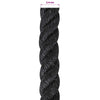 Juuttinaru 240 mm 25 m Musta 100% Tossa juutti