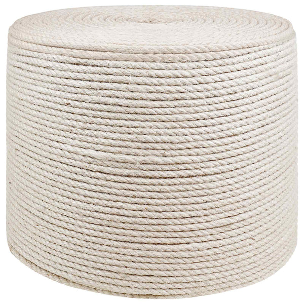 Juutti Köysi 10 kpl 20 mm 100 m valkoinen 100% Tossa juutti