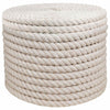 Juuttinaru 20 mm valkoinen 100% Tossa juutti