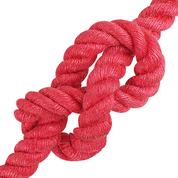 Juuttinaru 20 mm Punainen 100% Tossa juutti