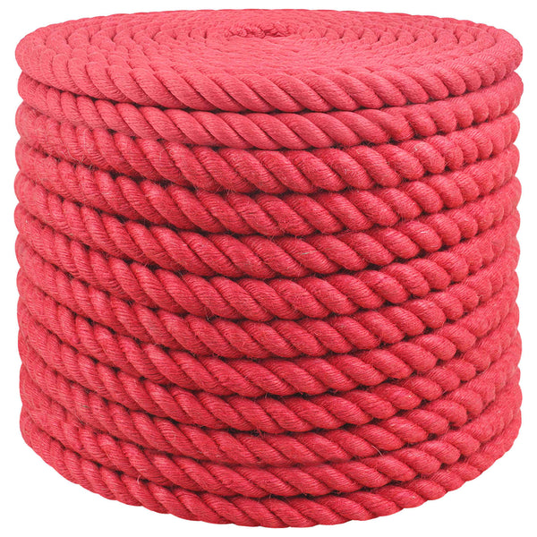 Juuttinaru 24 mm Punainen 100% Tossa juutti