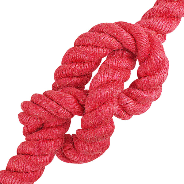 Juuttinaru 24 mm Punainen 100% Tossa juutti