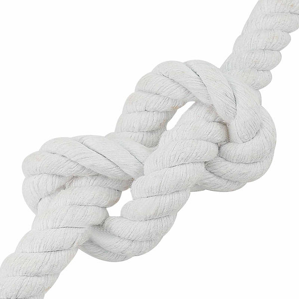 Puuvillaköysi 24 mm 50 m valkoinen 100% Puuvillaa