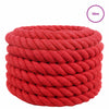 Puuvillaköysi 40 mm 10 m Punainen 100% Puuvillaa