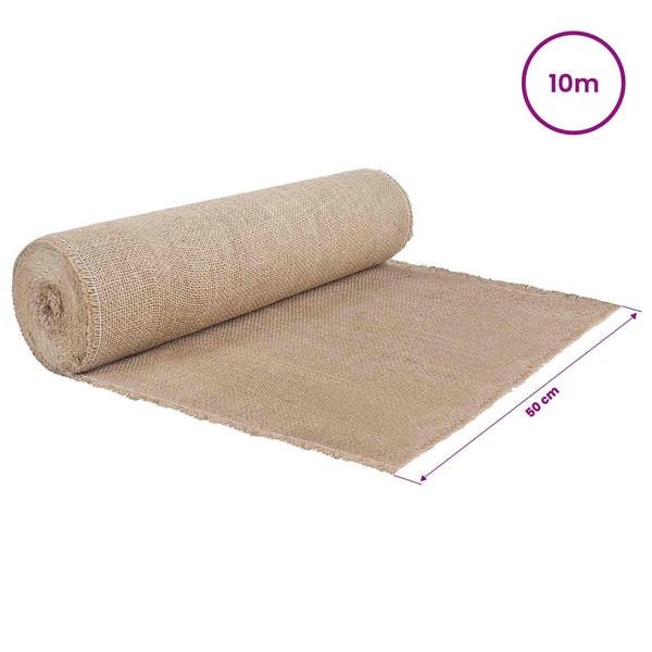 Juuttirulla 50 x 1000 cm Luonnollinen