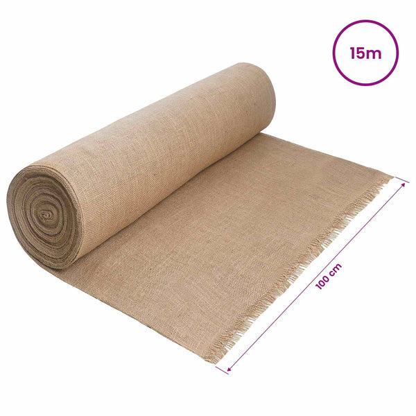 Juuttirulla 200 x 1500 cm Luonnollinen