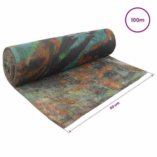 Juuttirulla 50 x 10000 cm Maastoväri