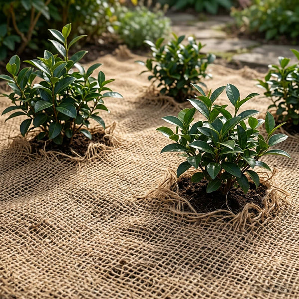 Juutti rantamatto Luonnollinen 2 x 5 m
