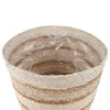 3 kpl Luonnollinen, Valkoinen ja Beige Ø26 x 19 cm