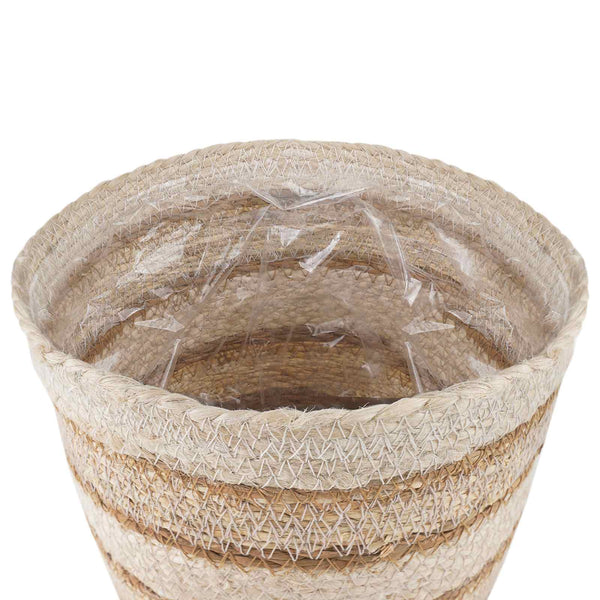 3 kpl Luonnollinen, Valkoinen ja Beige Ø26 x 19 cm