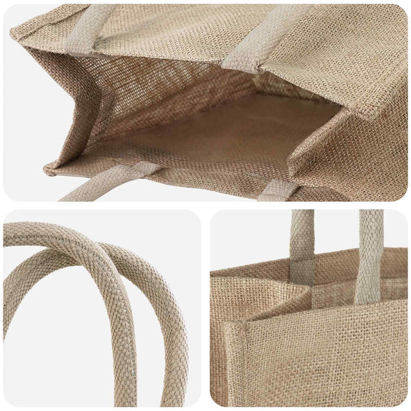 Juutti käsilaukut 10 Luonnollinen 26 x 22 x 14 cm