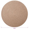 Juutti Lautaset 12 kpl Luonnollinen 100% Tossa Juutti