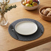 Juutti Lautaset 4 kpl Tummanharmaa 100% Tossa Juutti