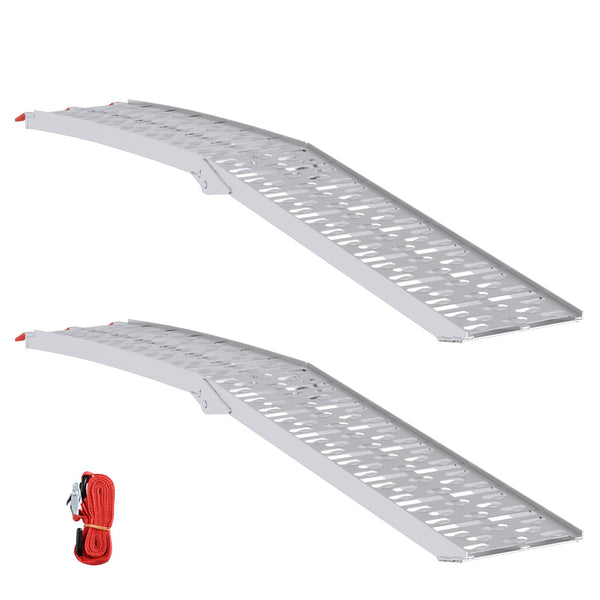 Lastausramppi 2 pcs Hopea 222 x 29 x 14 cm Alumiini