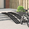 Lastausramppi 2 pcs Musta 222 x 29 x 14 cm Alumiini