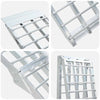 Lastausramppi Hopea 230 x 44 x 13 cm Alumiini