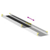 Pyörätuoliramppi 2 pcs Musta 152 x 19 x 5,5 cm Alumiini