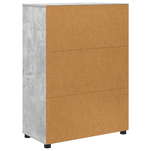 Kylpyhuonekaappi Betoni Harmaa 72,5 x 36,5 x 100 cm