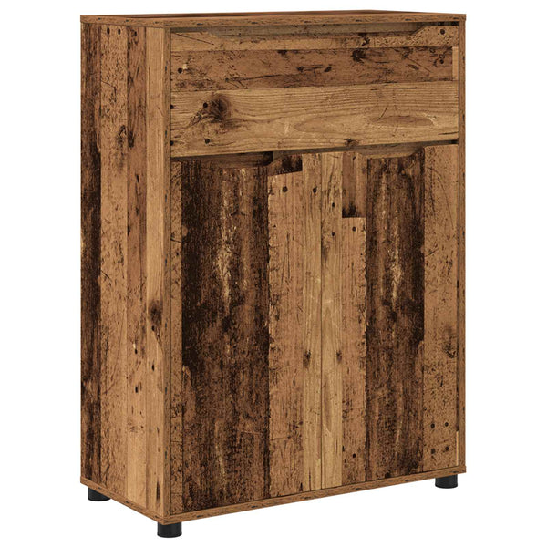 Kylpyhuonekaappi Vanha Puu 72,5 x 36,5 x 100 cm Tekninen puu