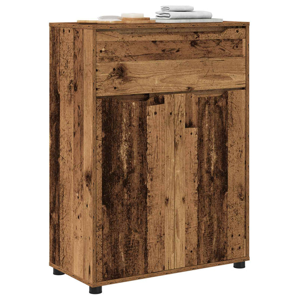 Kylpyhuonekaappi Vanha Puu 72,5 x 36,5 x 100 cm Tekninen puu