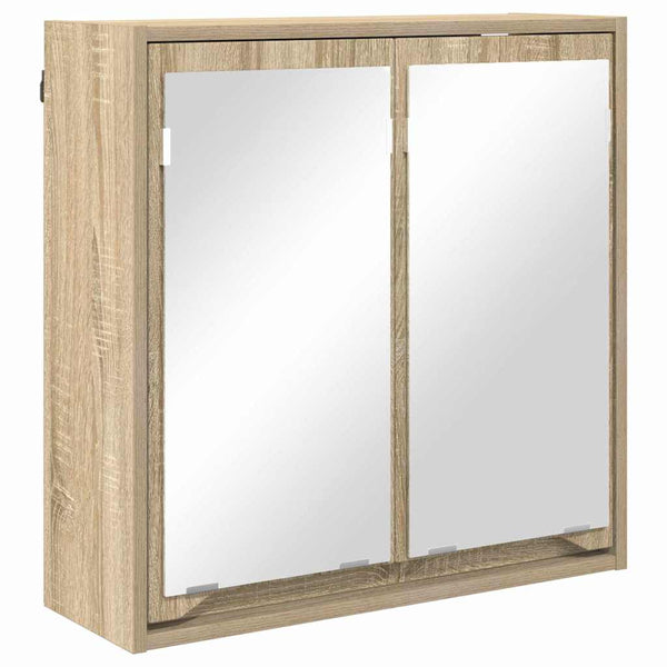 Kylpyhuoneen Peilikaappi Sonoman tammi 60 x 20 x 60 cm