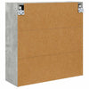 Kylpyhuoneen Peilikaappi Betoni Harmaa 60 x 20 x 60 cm