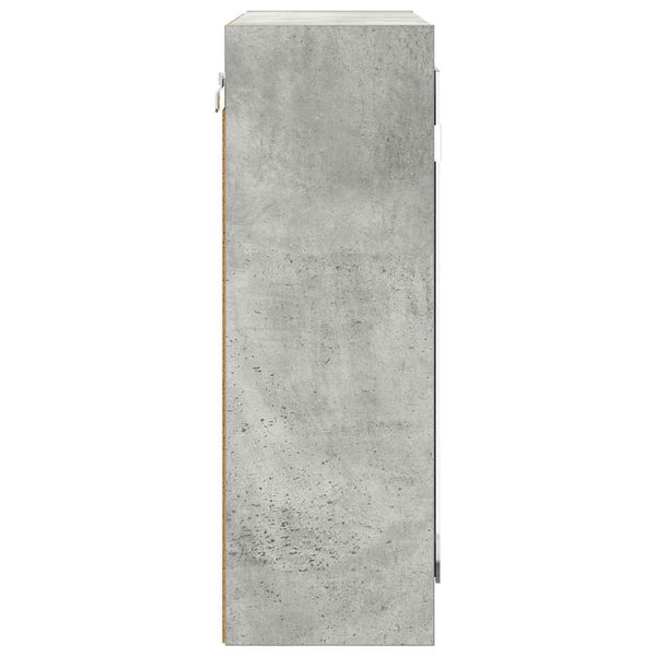 Kylpyhuoneen Peilikaappi Betoni Harmaa 60 x 20 x 60 cm