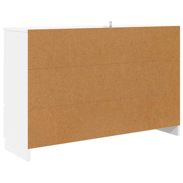 Sivupöytä Valkoinen 100 x 30 x 65,6 Tekninen puu