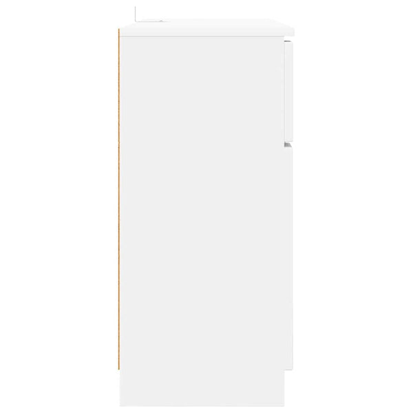 Sivupöytä Valkoinen 100 x 30 x 65,6 Tekninen puu