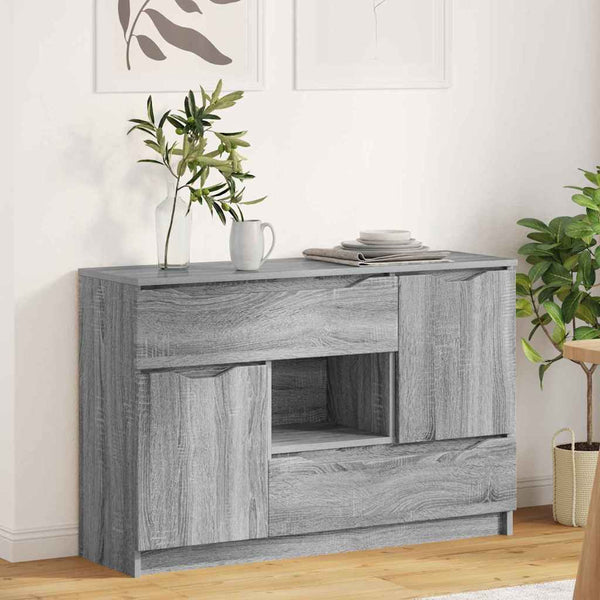Sivupöytä Harmaa Sonoma 100 x 30 x 65,6 Tekninen puu
