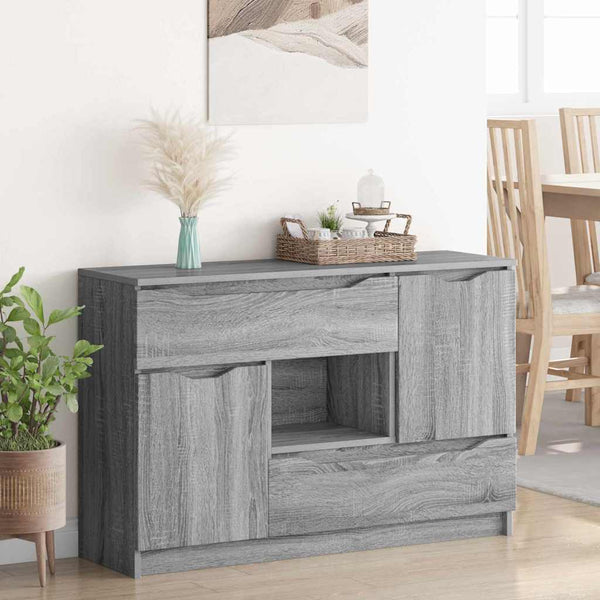 Sivupöytä Harmaa Sonoma 100 x 30 x 65,6 Tekninen puu