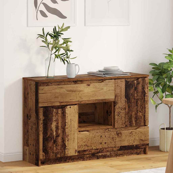 Sivupöytä Vanha Puu 100 x 30 x 65,6 Tekninen puu