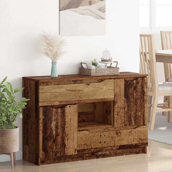 Sivupöytä Vanha Puu 100 x 30 x 65,6 Tekninen puu