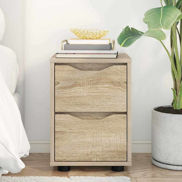 Yöpöytä Sonoman tammi 30,5 x 30 x 43 cm Tekninen puu