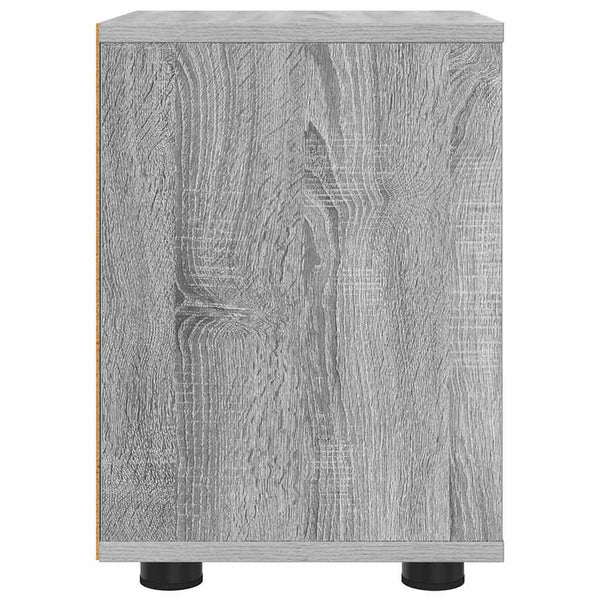 Yöpöydät 2 pcs Harmaa Sonoma 30,5 x 30 x 43 cm Tekninen puu