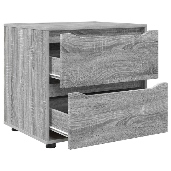 Säilytyskaappi 60 x 48 x 57 cm Tekninen puu Harmaa Sonoma